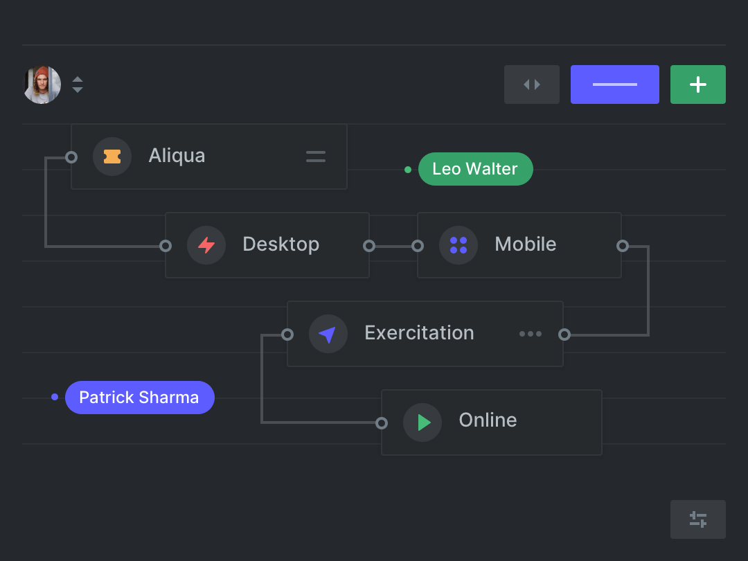 ButterStack team visibility dashboard with real-time build monitoring, instant notifications, and performance analytics for game development workflows